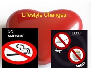Lifestyle Changes
LESSNO
SMOKING
 