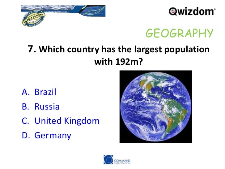 Bilgola Plateau Public School Trivia Quiz
