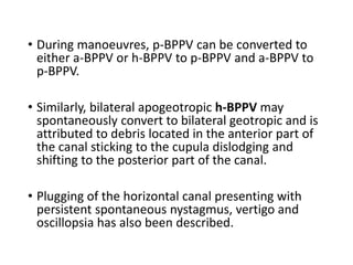 Benign paroxysmal positional vertigo.pptx