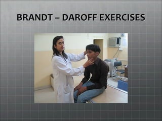 BRANDT – DAROFF EXERCISESBRANDT – DAROFF EXERCISES
 