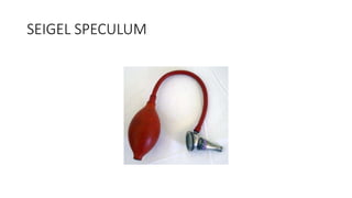 SEIGEL SPECULUM
 