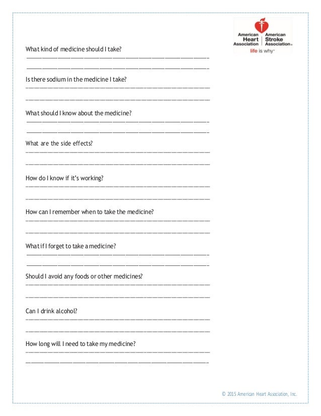 Blood Pressure Questions