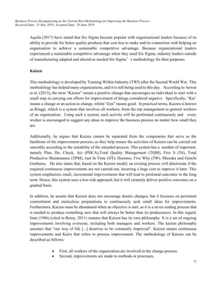 Business Process Reenginering | PDF