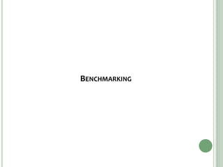 BENCHMARKING
 