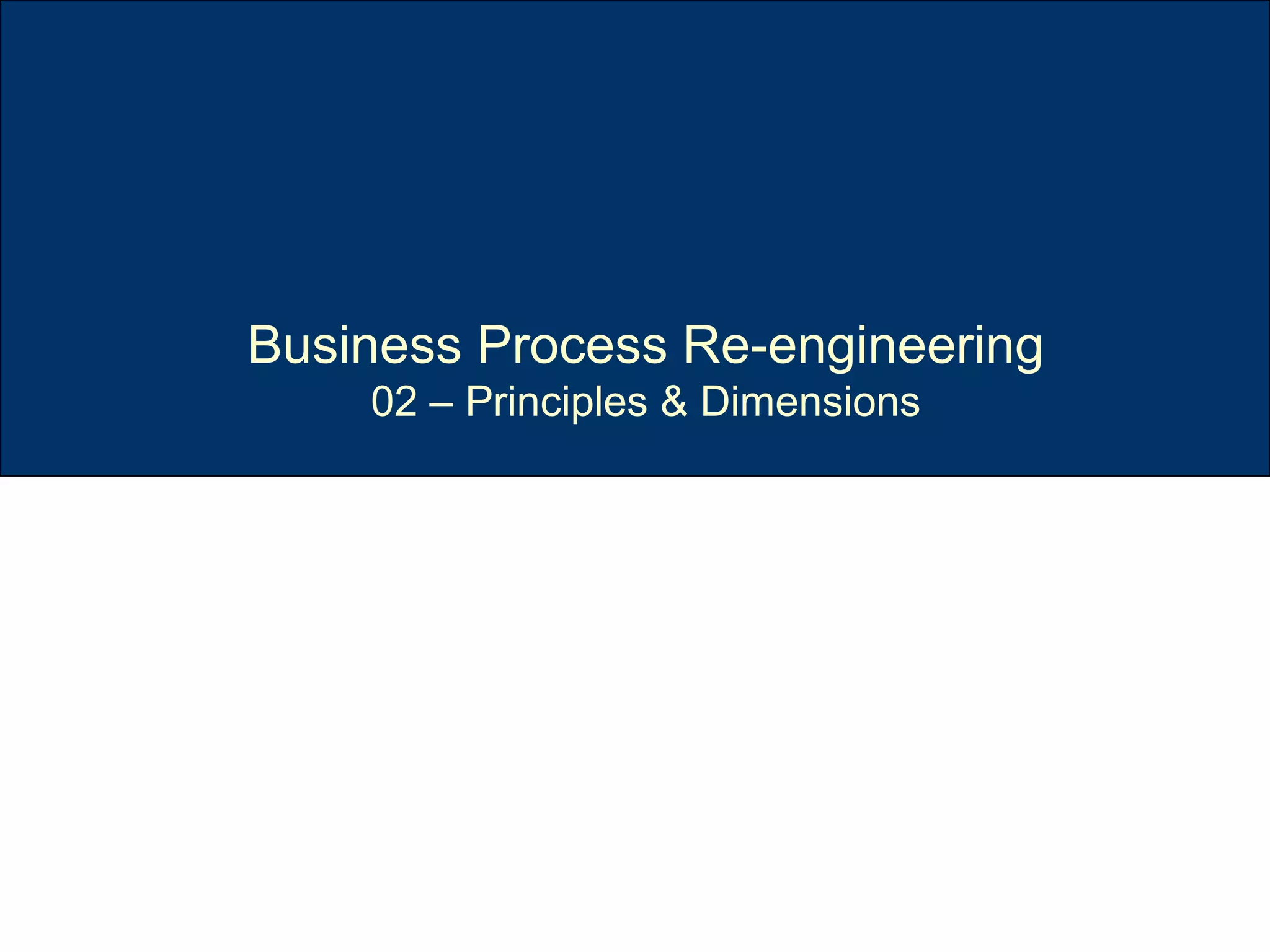 Bpr 02 Principles | PPT