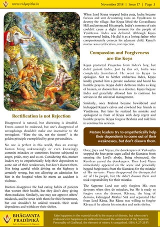 Bhagavata Pradipika#17 (Kartika Special) | PDF