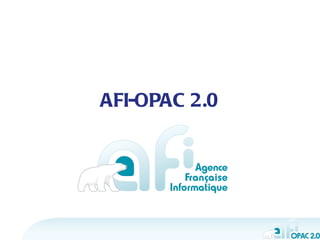 AFI-OPAC 2.0 