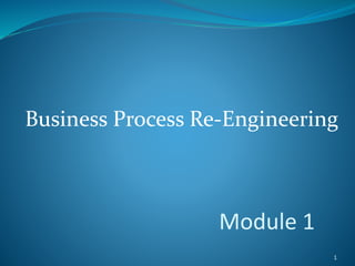 Business Process Reengineering | PPT