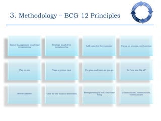3. Methodology – BCG 12 Principles
