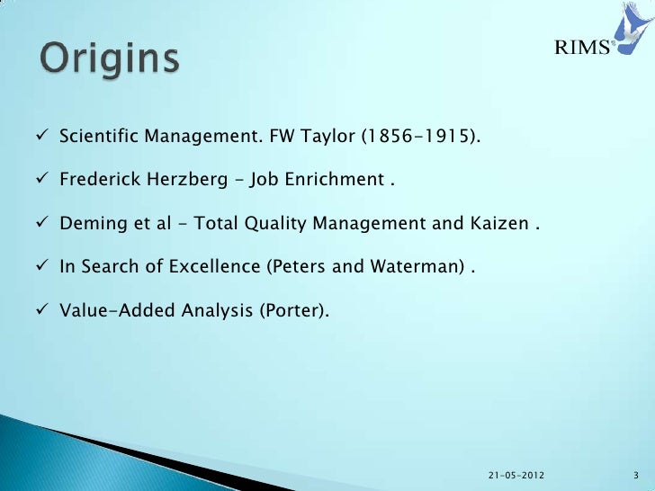 comparing total quality management and business process re engineering Total quality management versus business process re-engineering: a question of degree williams, aj, davidson, jl, partington, rs and waterworth, sd 2003, 'total quality management versus business process re-engineering: a question of degree' , proceedings of the. comparing total quality management and business process re engineering Total quality management versus business process re-engineering: a question of degree williams, aj, davidson, jl, partington, rs and waterworth, sd 2003, 'total quality management versus business process re-engineering: a question of degree' , proceedings of the.