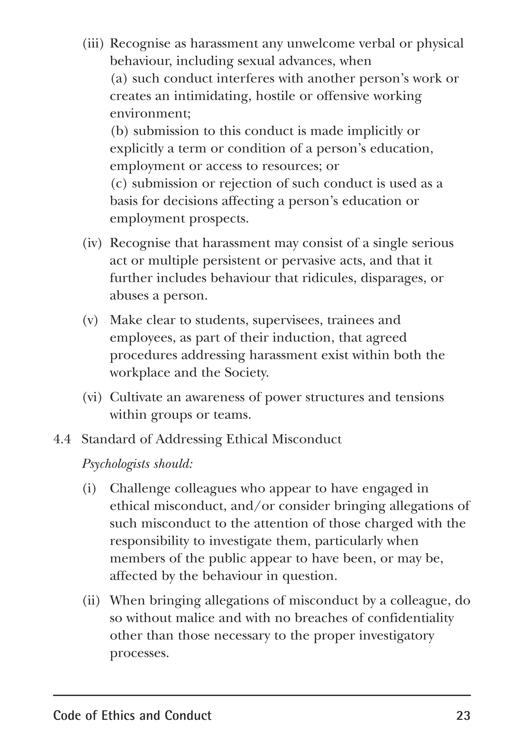 Bps code of ethics | PDF