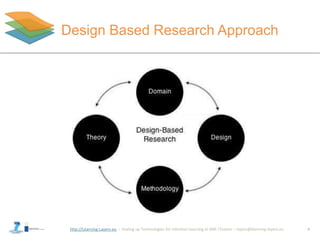 http://Learning-Layers-eu
Design Based Research Approach
4
 