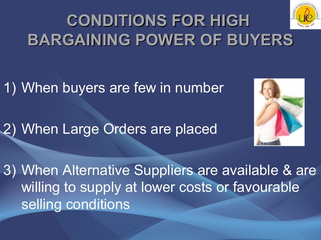 Bpsm bargaining power of buyers