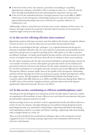 BPS DCP SIGOPAC Good Practice Guidance in Demonstrating Quality
