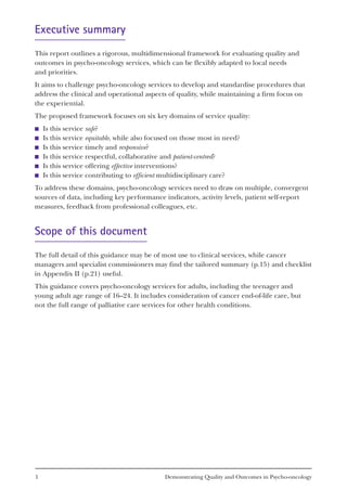 Bps Dcp Sigopac Good Practice Guidance In Demonstrating Quality And O