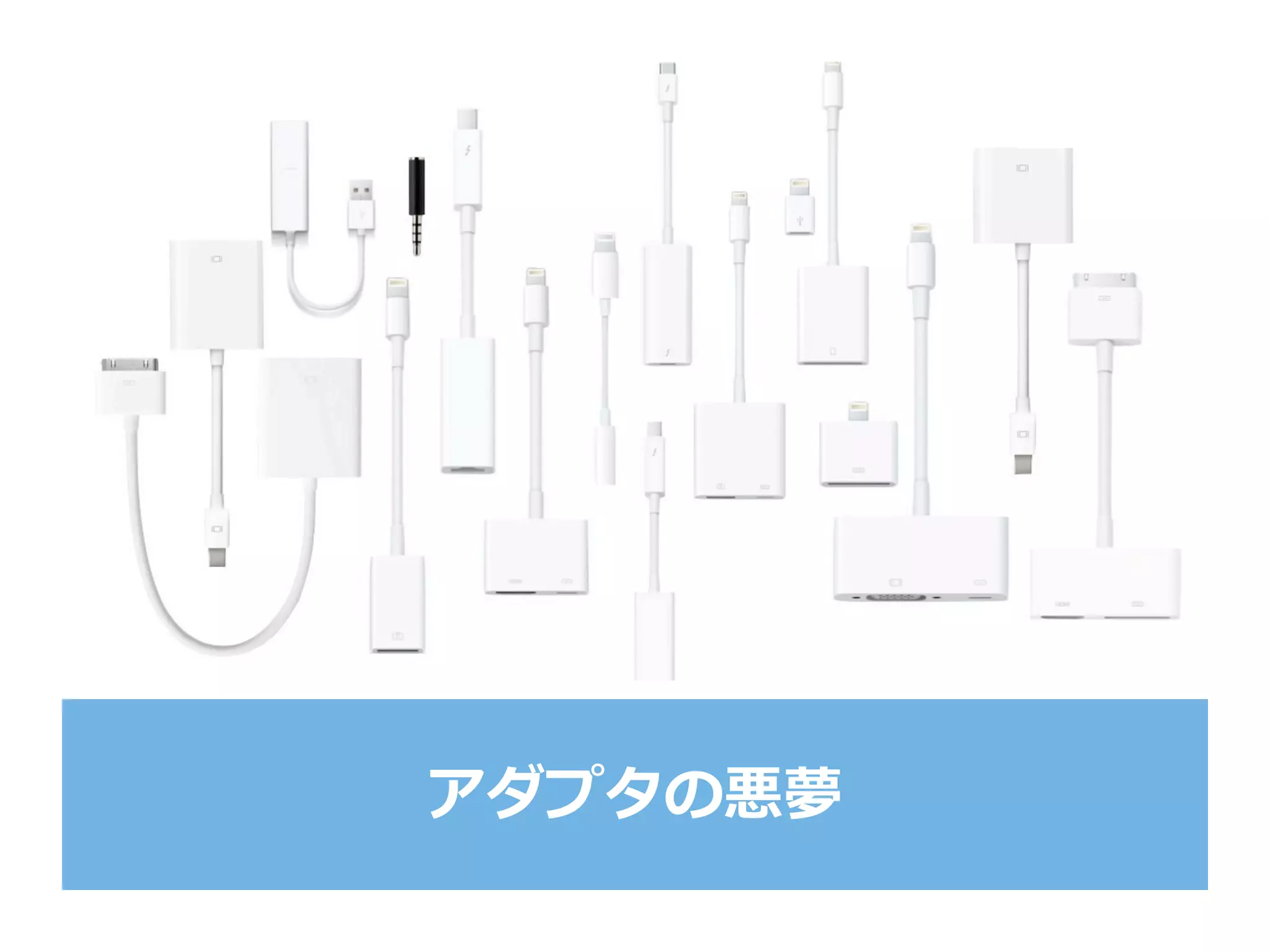 アダプタの悪夢
 