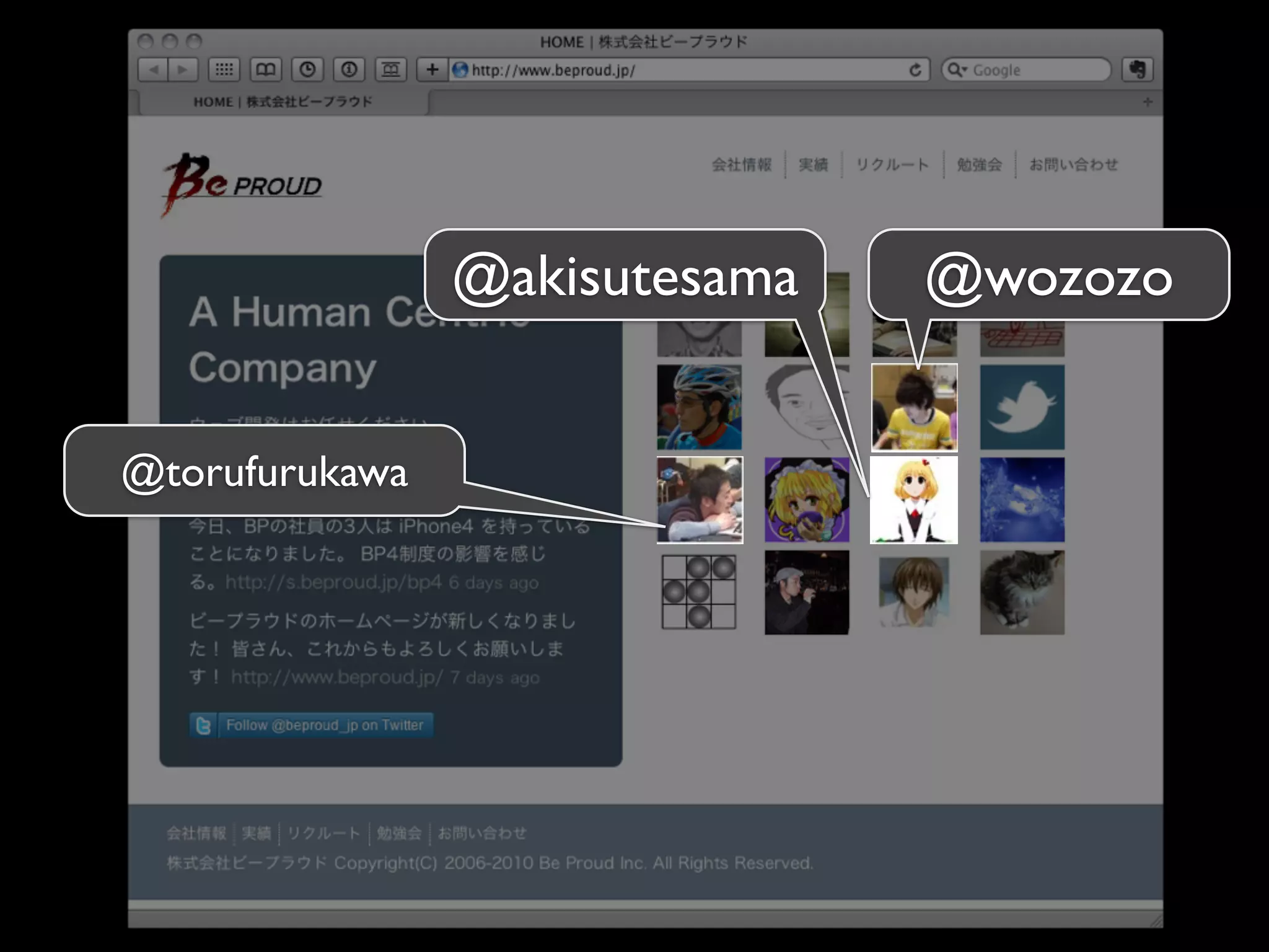 @akisutesama   @wozozo


@torufurukawa
 