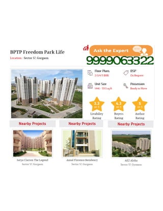 BPTP Freedom Park Life