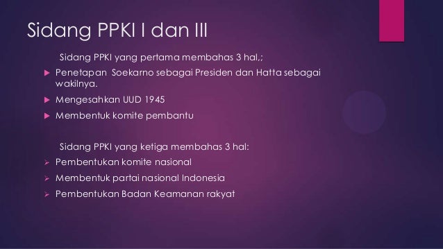 Kepanjangan Ppki Dan Bpupki Ruang Soal