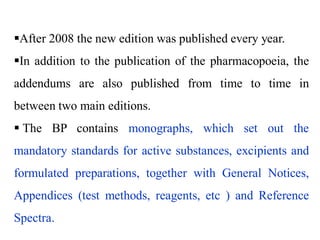 Bp & usp | PDF