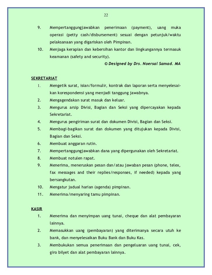 Contoh Laporan Bulanan Hotel - Laporan 7