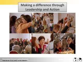 Making a difference through 
Leadership and Action 
EmpoweredWomen Leading Business 
FROM THE TOP · AT ALL LEVELS · IN THE COMMUNITY 
www.bpw-europe.org 
 