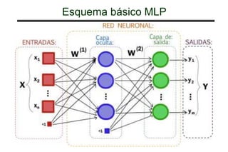 Esquema básico MLP
 