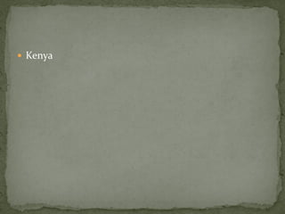  Kenya
 