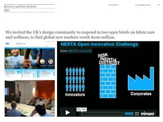 Create investable propositions with evidenced business plans 