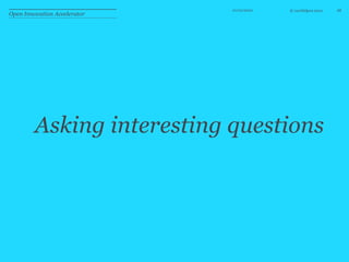 10/10/1021From Discovery to DetectionCancer Research UK OVC600 registered users, 160 listed ideas, 23 venture applications, 6 shortlisted candidates and 3 supported ventures generating a 25x ROI.  