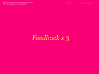 Innovations are extracted through  a linear process 