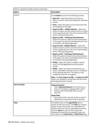 IBM Qradar Users Guide IBM Qradar Training Guide | PDF