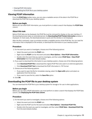 Pcap Data Format IBM Qradar Users Guide IBM Qradar Training Guide | PDF