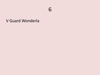 6
V Guard Wonderla
 
