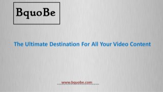Bquobe- The Professional Video Engagement Platform