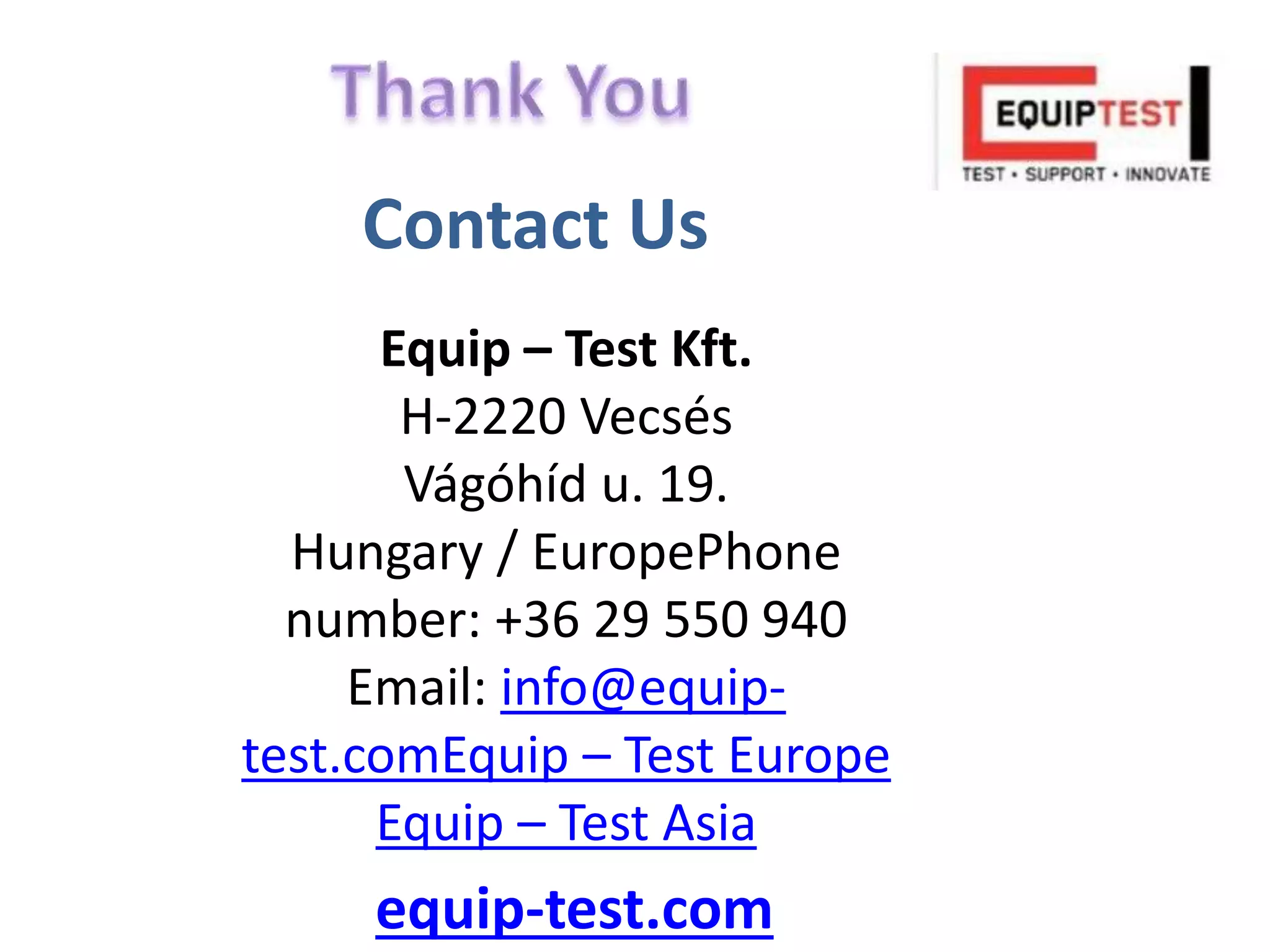 ICT Test Probe | PPTX