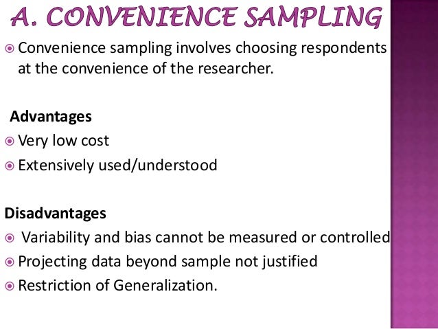 Convenience Sampling Advantages And Disadvantages Keiranjk