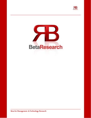 Beta forManagement & Technology Research
 