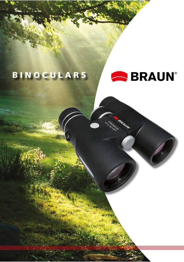 Braun Catalog Binoculars Optics Trade PDF