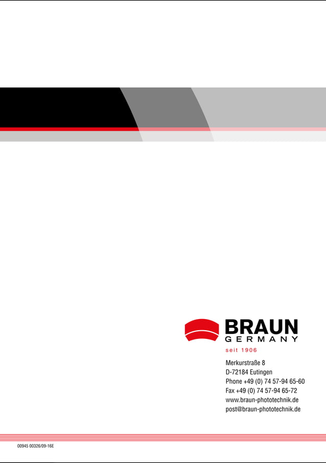 Braun Catalog Binoculars Optics Trade PDF