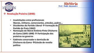 Contradições internas: sem acordo sobre escravidão