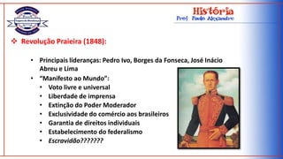 Resistência comprometida pela retirada de apoio de elites escravistasA Confederação do Equador (1824)