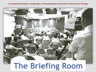 The Briefing Room
A Connected Data Landscape: Virtualization and the Internet of Things
 