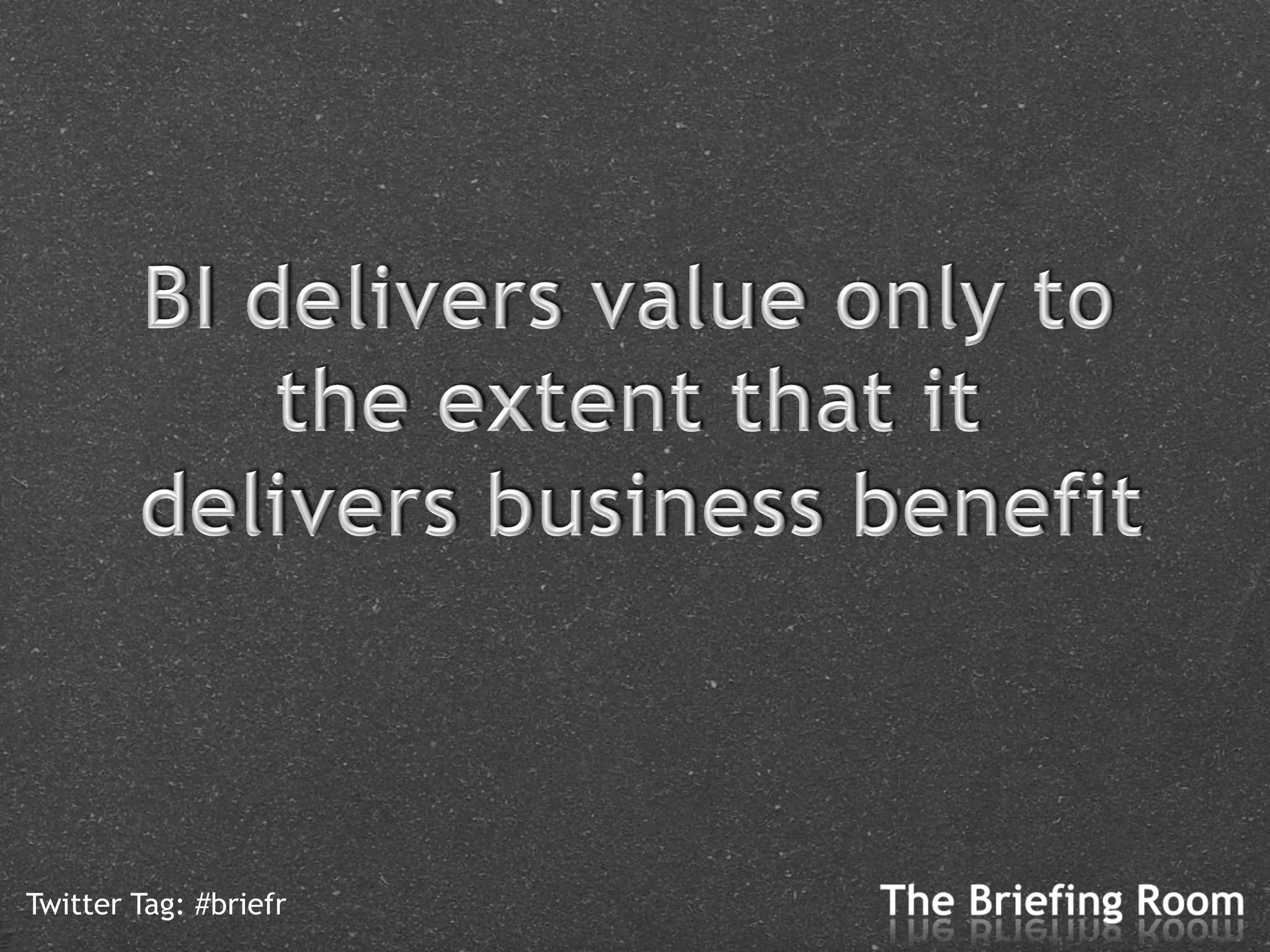 Twitter Tag: #briefr
 