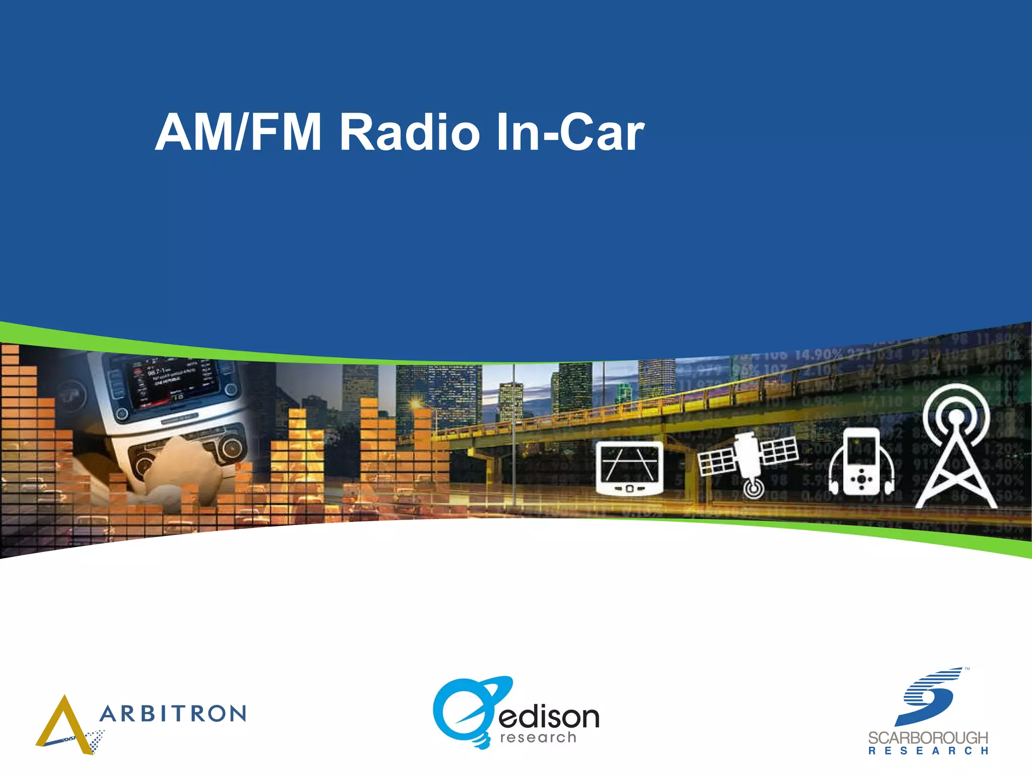 AM/FM Radio In-Car 