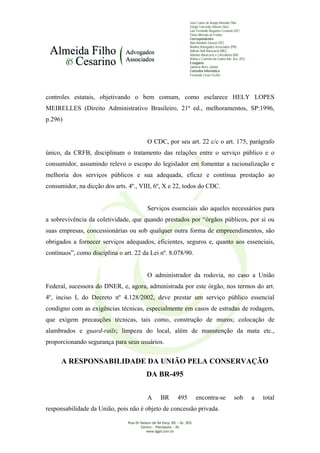 PETIÇÃO - RODOVIA BR 495