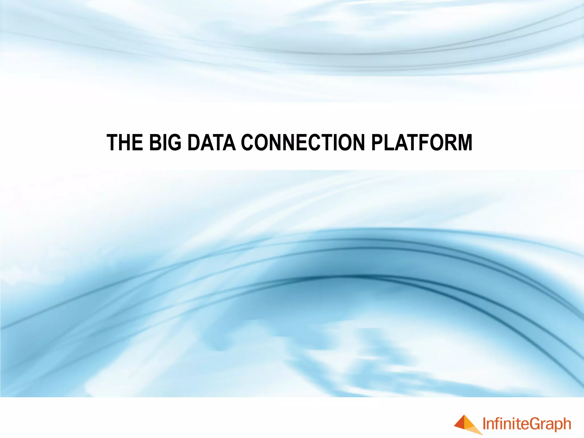 THE BIG DATA CONNECTION PLATFORM
 