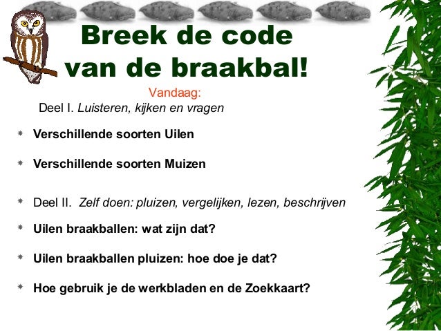 kraak de code