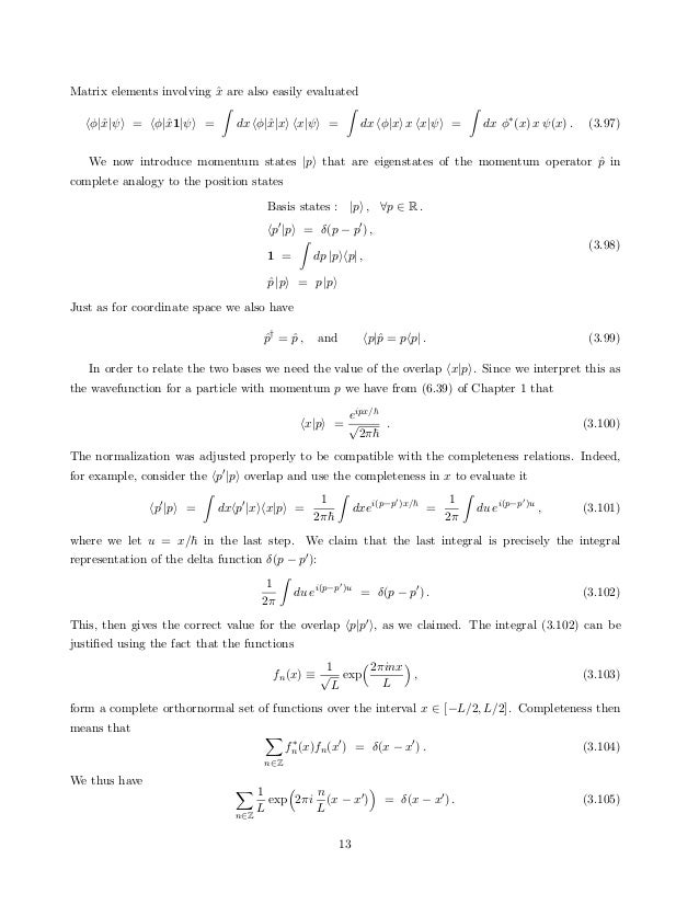 Bra and ket notations