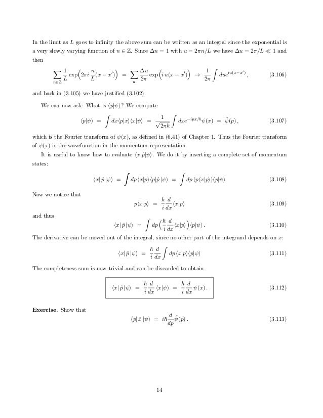 Bra and ket notations